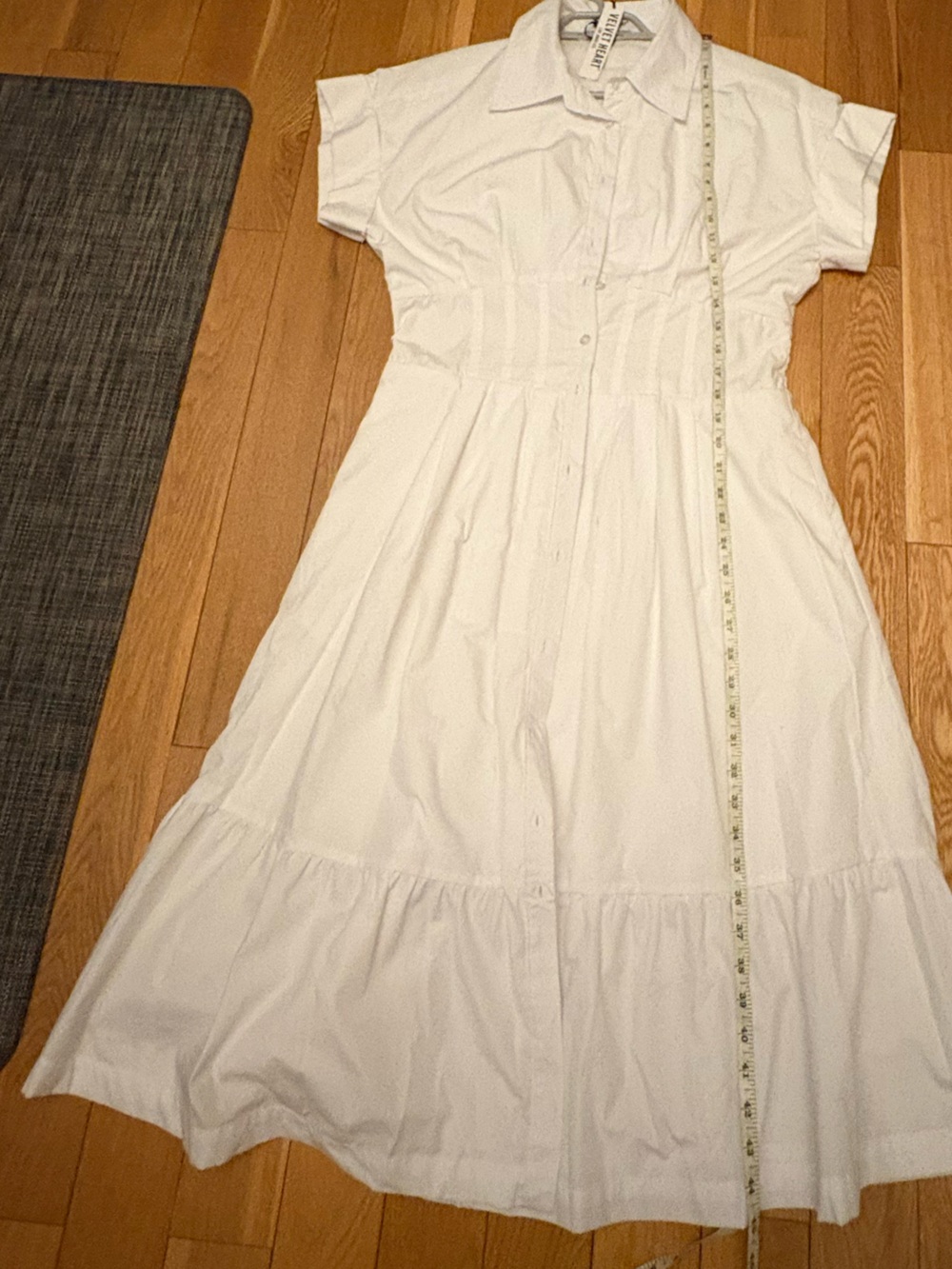 NWT Velvet Heart Emily Button-Front Midi Dress - Picture 10 of 11